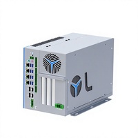 Ordinateur industriel sans ventilateur IBOX, embarqué, 4x GbE LAN, 6x COM, 8x USB 3.1, calcul en périphérie, apprentissage profond, avec produits en stock