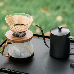 Accessori per caffè e tè borsa da versare sopra Kit regalo macinacaffè in ceramica macinacaffè macinacaffè Set scatola regalo - Product Image 4