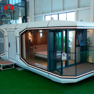 OEM Space Capsule Fabricación Travel Resort Hotel Cápsula espacial de lujo Pequeña casa móvil - Product Image 2
