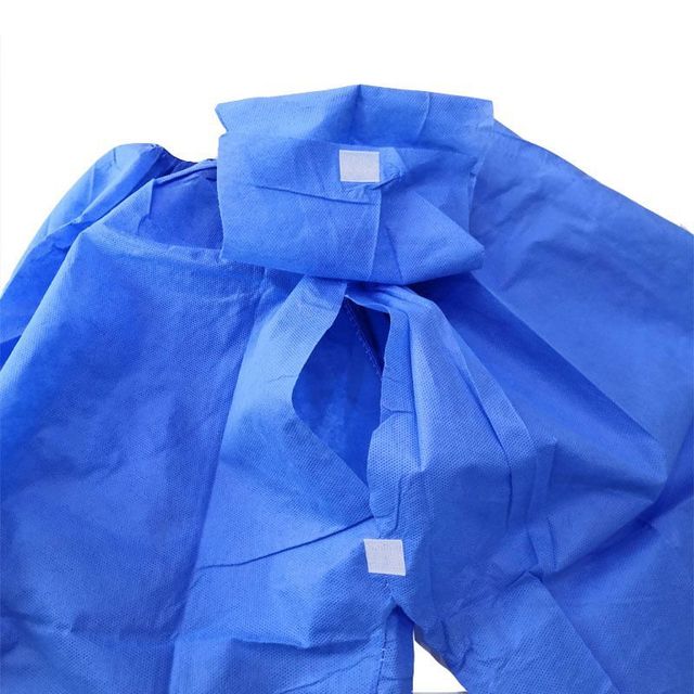 Manufacturer Wholesale OEM Service Disposable Non-woven Fabric SMS Open-front Examination Pants