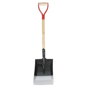 Super Quality Kenyan Market Carbon Steel shovel with wooden handle