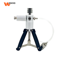 Calibrateur de pression sous vide manuel 60 bars, pompe de calibrage de pression pneumatique