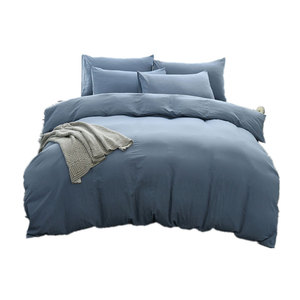 Động Vật Flowel 3D Kỹ Thuật Số In 100% Polyester Đồng Bằng Comforter Thiết Lập Dệt 4-Mảnh Bộ Đồ Giường OEKO-TEX Chứng Nhận 100TC - Product Image 1