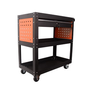 <span class=keywords><strong>Chariot</strong></span> à outils robuste avec panneaux suspendus, spécialement conçu pour les motos, <span class=keywords><strong>chariot</strong></span> <span class=keywords><strong>de</strong></span> <span class=keywords><strong>rangement</strong></span> mobile à trois niveaux pour atelier - Product Image 3