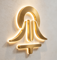 Lettres lumineuses LED personnalisées pour l'extérieur, logo, enseigne, lettres lumineuses en acier inoxydable de qualité, acrylique, pour la signalisation d'entreprise