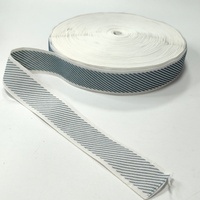 Sangle en sergé de polyester FR personnalisée, résistante à la chaleur et ignifuge, pour la sécurité industrielle, les accessoires de vêtements et l'équipement extérieur