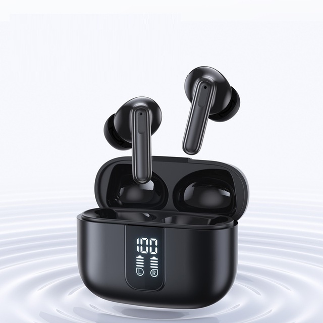 E50 Four-Microphone ENC TWS Headphone Wireless Earphone Earbud Gaming In-Ear Headphones Earphone Blue Tooth Earphone