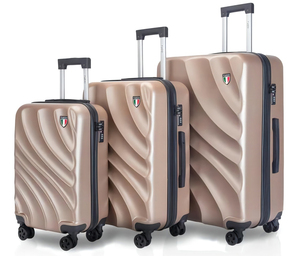 ราคาถูกขายร้อน ABS + PC Gradient ฟิล์มพิมพ์กระเป๋าเดินทางชุด 20/24/28 3 ชิ้นชุด - Product Image 5