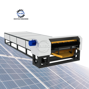 Nhà Máy Giá tấm pin mặt trời tái chế dòng thực vật thủy tinh đồng <span class=keywords><strong>silicon</strong></span> separator panel năng lượng mặt trời Máy tái chế nhà máy - Product Image 3