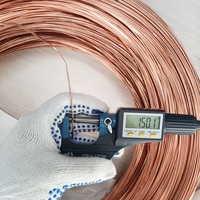 150mm2 12 AWG 600V Cable eléctrico de cobre trenzado Cables THHN THWN rojos Servicio de corte personalizado Cables de cobre de 12 Awg personalizables