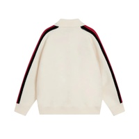 Pull-over à manches raglan en coton 100% pour homme, motif écossais, anti-plis, avec logo personnalisé, style preppy varsity, 12GG, vente en gros
