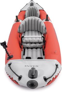 <span class=keywords><strong>INTEX</strong></span> 68303 68309 Série Professionnelle Excursion Pro <span class=keywords><strong>K1</strong></span>/K2 <span class=keywords><strong>Kayak</strong></span> de Pêche Gonflable Léger en PVC pour Sports Nautiques - Product Image 5