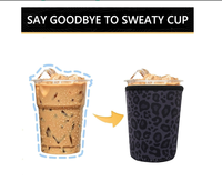 Coozies isothermes antidérapants personnalisés à imprimé animalier pour événements d'entreprise – Idéal pour les cadeaux promotionnels