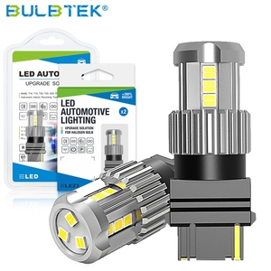 BULBTEK 3030 LED Bulb P21W <strong>PY21W</strong> PR21/4W P21/5W Auto LED Brake Light Bulb Car Lamp 1156 BA15S BAU15S T20 T25 S25 Car Lamp Bulb - Product Image 1
