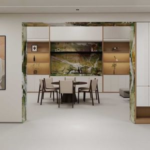 Lastre di Marmo Naturale Lucidato di Lusso per Decorazioni d'Interni di Alta Gamma, Popolare Marmo <span class=keywords><strong>Verde</strong></span>, <span class=keywords><strong>Pietra</strong></span> di Lusso - Product Image 3