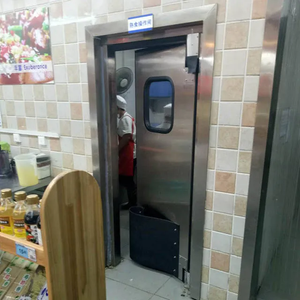 Puertas Batientes Modernas de Acero Inoxidable, Impermeables, para Cocina y Entrada, de Uso Comercial en Restaurantes y <span class=keywords><strong>Supermercados</strong></span> - Product Image 3