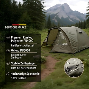 <span class=keywords><strong>Tenda</strong></span> da <span class=keywords><strong>Campeggio</strong></span> Mimetica Impermeabile 4000mm per 2-4 Persone, Design a Doppio Strato, Portatile, per Tutte le Stagioni - Product Image 6