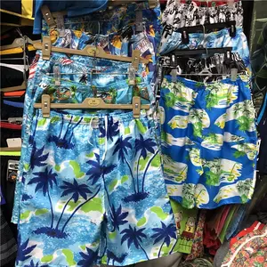 1.18 USD MK221 Yiwu Amysi Garments cheap man summer wear mixture color beach shorts for men swimwear