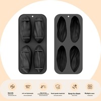Moules en silicone de qualité alimentaire modernes pour les gâteaux à la mousse - Écologiques, antiadhésifs, réutilisables, résistants à la chaleur