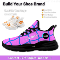 Baskets décontractées pour hommes au design original personnalisé avec doublure en maille respirante pour le sport, la marche et la course – Fourniture professionnelle