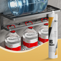 Scellant Silane MS Modifié à Excellente Élasticité et Prise Rapide, Conditionnement en Saucisse 600ml, Scellant Polymère MS à Haute Adhérence