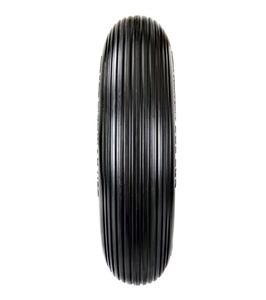 Roue de brouette de 16 pouces, pneu en polyuréthane anti-crevaison 4.00-8, usage intensif - Product Image 2