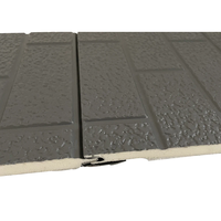 Panneaux sandwich en métal de la série AGM Standard Brick, design moderne 16 mm, pour hôtel, abri de voiture, panneau extérieur en métal