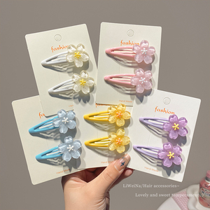 Hot Selling Wholesale Multi-Style Exquisite Series Cute <b>Flower</b> Hairpin <b>Sweet</b> Style Fashion Girl's Hairpins Light Luxury Jewelry - Product Image 2