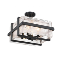 Lampu gantung LED awan 110v, lampu langit-langit tinggi ganda ruang tamu panjang/bulat Prancis