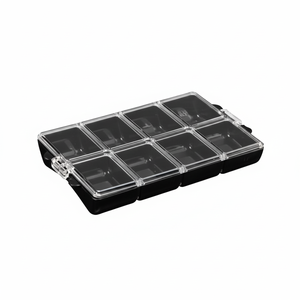 Inomata perline nere custodia per l'organizzazione di gioielli - Product Image 1