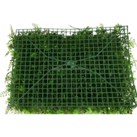 Mur végétal en plastique écologique durable de qualité supérieure avec texture de feuilles naturelles