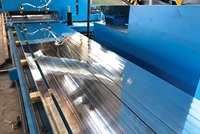 Machine de polissage automatique à double tête pour profilés en aluminium, pour extrusions plates et courbées, avec roues de polissage et contrôle de vitesse VFD