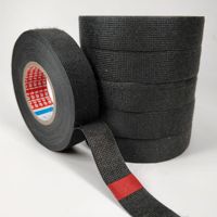 YC Automotive Bande isolante en tissu d'acétate pour électricien, en caoutchouc haute température, pour ruban adhésif magique, ruban velours et tissu