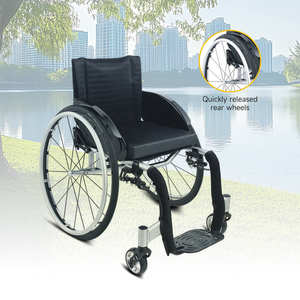 Kursi Roda Kaku Olahraga Santai Modern Ultra Ringan - Product Image 1