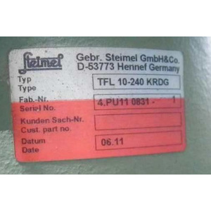 ปั๊มเกียร์ Steimel รุ่น TFL 10-240 KRDG ปั๊มไฮดรอลิกไฟฟ้าแบบโรตารี่ 1 จังหวะ ผลิตจากเหล็กหล่อ เยอรมนี - Product Image 1
