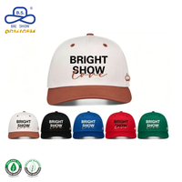 Casquette de baseball en coton structuré de qualité supérieure, fabriquée par une usine certifiée Sedex, avec logo brodé personnalisé pour un usage quotidien en extérieur et décontracté