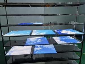 Panel de Luz LED Lumin de 595x595 mm con Certificación CE/ROHS/UL, Panel de Terapia sin Costuras para Montaje Suspendido, Panel de Cielo Artificial, Luz de Techo LED Estética - Product Image 6