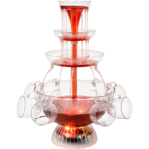 <span class=keywords><strong>Fontaine</strong></span> à champagne électrique <span class=keywords><strong>Fontaine</strong></span> à jus <span class=keywords><strong>de</strong></span> <span class=keywords><strong>vin</strong></span> <span class=keywords><strong>rouge</strong></span> à 3 couches <span class=keywords><strong>Fontaine</strong></span> à <span class=keywords><strong>vin</strong></span> <span class=keywords><strong>rouge</strong></span> commerciale électrique Base LED illuminée - Product Image 5