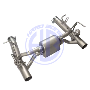 2019-acier inoxydable 1.5mm bleu brûlé Valvetronic tuyau de silencieux d'échappement accessoires de voiture pour Ferrari F8 Spider - Product Image 1