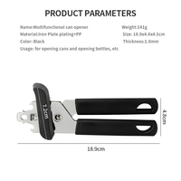 Nouvel Ouvre-Bouteille et Ouvre-Bocal Manuel Professionnel en Fer pour la Sécurité, Outil de Cuisine et Gadget pour Bouteilles et Boîtes de Conserve – Vente en Gros