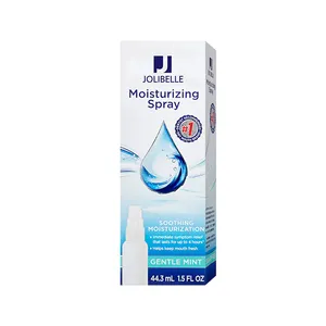Spray hidratante para la boca de marca privada, pulverizador de respiración Oral de menta suave con menta Natural