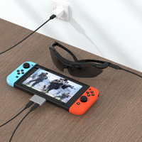 Adaptateur Hub Station d'Accueil USB-C 2-en-1 pour Lunettes AR avec 10 Ports pour Téléphone, Tablette, Switch, Steam Deck – Convertisseur d'Extension