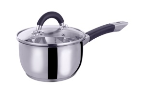 Customization Stainless Steel Cookware Set with Glass Lid <strong>Induction</strong> Ready Eco-Friendly Casserole <strong>Saucepan</strong> - Product Image 5