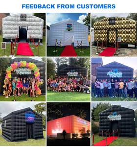 Sayok เต็นท์ปาร์ตี้ดิสโก้แบบพกพา18ft ไนท์คลับเป่าลมสำหรับกิจกรรมกลางแจ้ง - Product Image 6