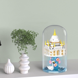 W0501-W0607 <strong>Taj</strong> <strong>Mahal</strong> World Famous Building Creative Decoration <strong>Mini</strong> Building Block Plastic Toy <strong>Gift</strong> for Kids Boys - Product Image 6