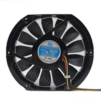 17225 ventilateurs à flux axial de refroidissement par chaleur 12V 24V /6 pouces DC ventilateur 172*25mm CPU ventilateur de refroidissement