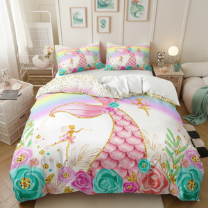 High Quality 3D Digital Printed Cartoon 100% Polyester Microfiber Duvet Cover Custom Comforter Set Eco-Friendly Durable <strong>Bedding</strong> - Product Image 1