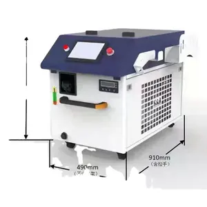 Handheld 3KW Laser Cleaning Machine 1KW-3KW Continuous Motor Laser Source Rust Removal Plastic Rubber Acrylic-Reliable Laser