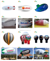 Drone utilisé gonflable hélium dirigeable ballon zeppelin dirigeable