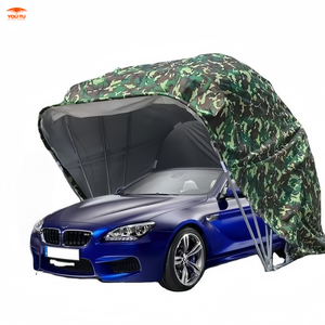 Garage mobile pratique, abri de voiture pliable et abordable, auvent de garage pliable - Product Image 1